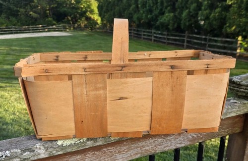 Vtg splint weave - weave, fruit